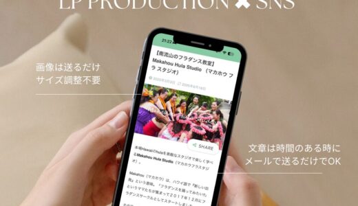 【つなぐ流山事業者さま向けサービス】魅力をギュッと詰め込んだ渾身のLP制作×SNS宣伝の基本プラン詳細