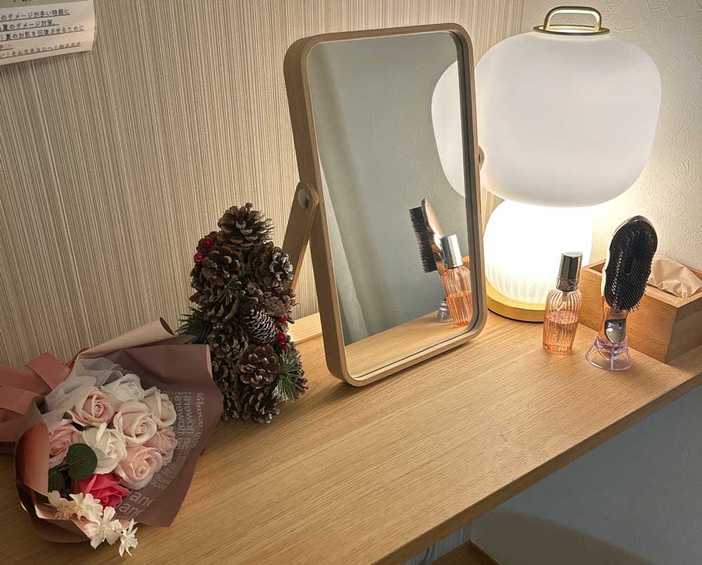 流山おおたかの森リラクゼーションサロン ルアナのメイクスペース