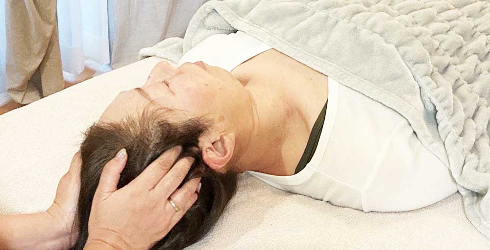 流山おおたかの森リラクゼーションサロン ルアナのプレミアムヘッドマッサージ