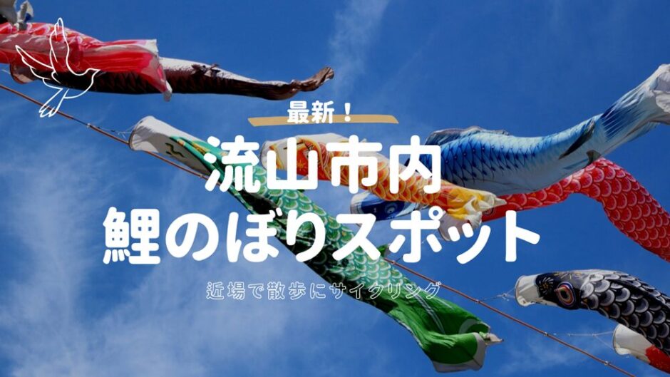 【2026】流山市内の鯉のぼりスポット3選！子連れ散歩やサイクリングに最適な穴場を徹底解説
