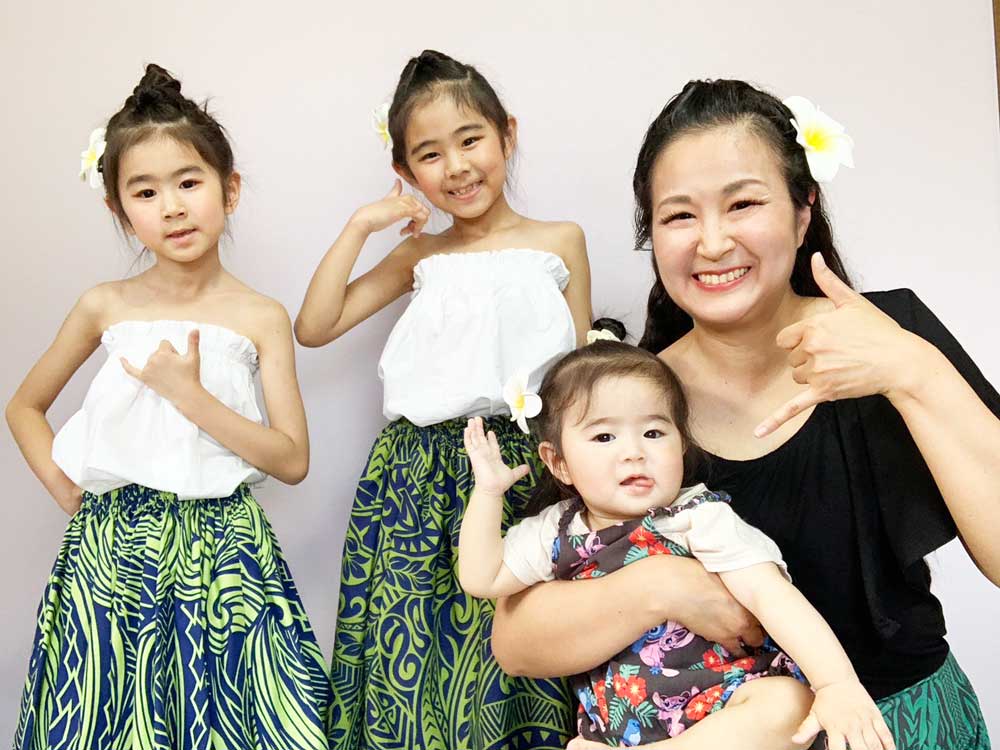流山市・流山おおたかの森のフラダンス教室：ナーヴェヒポーマイカイお客様の声