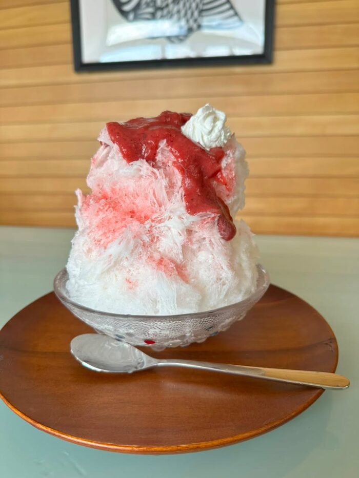 流山運河駅近くにある『宝物とリボン』の絶品かき氷